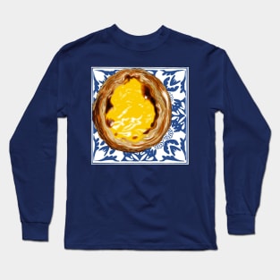 Portuguese egg tart Long Sleeve T-Shirt